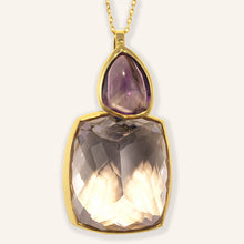 Amethyst Girdle Wrap Pendant