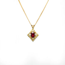 Ruby Pave Pendant