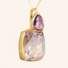 Amethyst Girdle Wrap Pendant